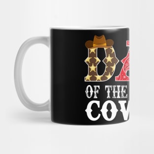 Dad of The Birthday Cowboy 1st First Birthday Cowboy Western Rodeo Party Mug